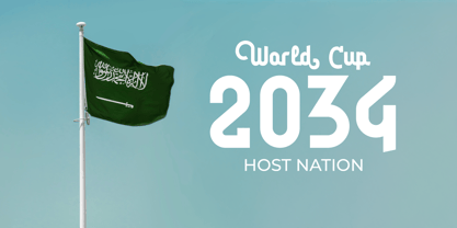 Saudi Arabia Font Poster 8