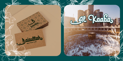 Saudi Arabia Font Poster 6