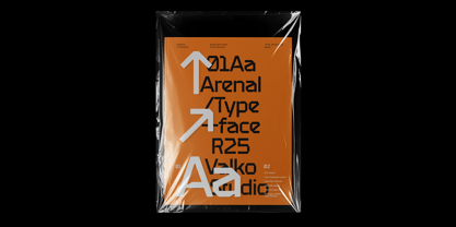 Arenal Font Poster 14