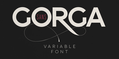 Gorga S VF Font Poster 1
