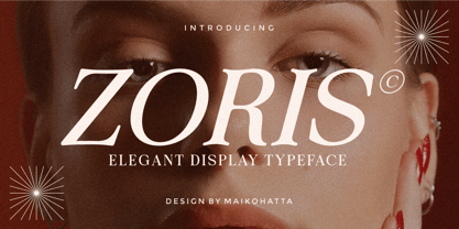 Zoris Font Poster 1