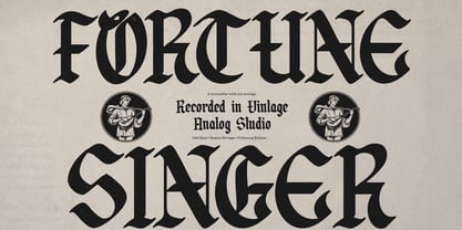 Qindret Font Poster 2