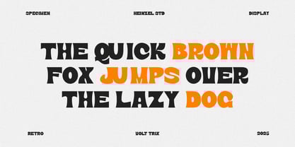 Volt Trix Font Poster 3
