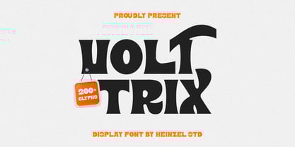 Volt Trix Font Poster 1