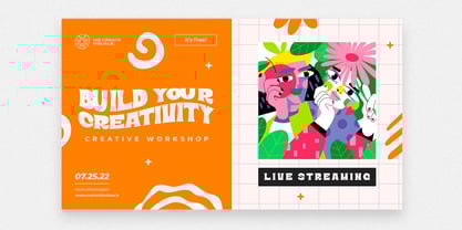 Volt Trix Font Poster 6