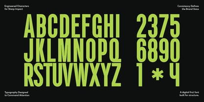 GC Conrode Font Poster 5