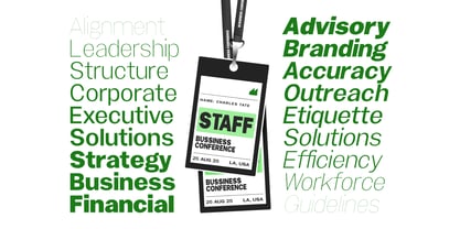 Gavion Font Poster 6