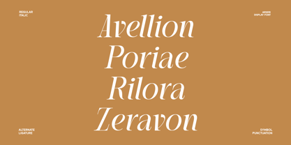 Arseri Font Poster 6