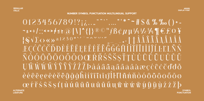 Arseri Font Poster 8