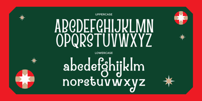 Criemas Font Poster 3