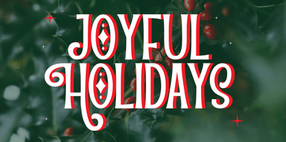 Criemas Font Poster 6