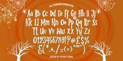 The Last Visitor Font Poster 9