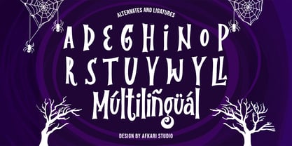 The Last Visitor Font Poster 10