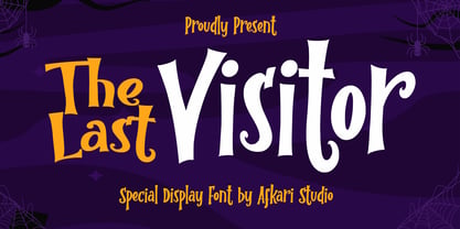 The Last Visitor Font Poster 1