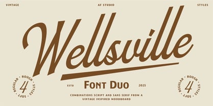 Wellsville Font Poster 1