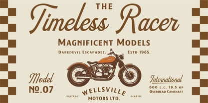 Wellsville Font Poster 6