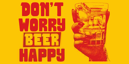 WR Retro Ethos Font Poster 2