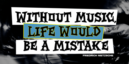 Genetiz Font Poster 4