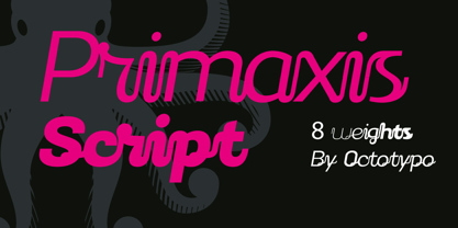 Primaxis Script Font Poster 1