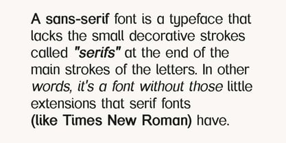 Prevalent Sans Pro Font Poster 8