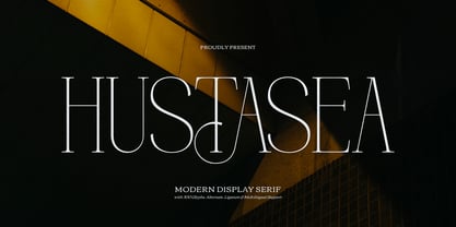 Hustasea Font Poster 1