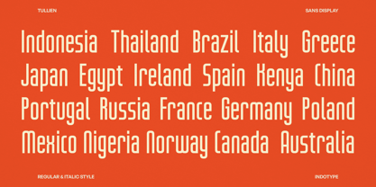 IT Tullien Font Poster 4