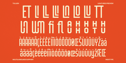 IT Tullien Font Poster 6
