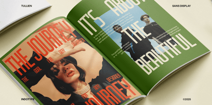 IT Tullien Font Poster 10