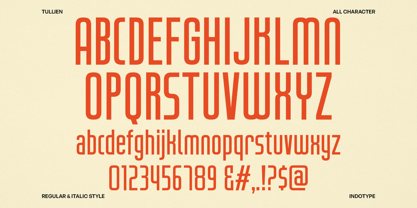 IT Tullien Font Poster 5