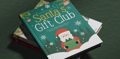 Merry Glow Font Poster 5