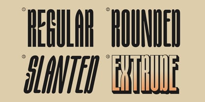 AOT Creamilk Font Poster 3
