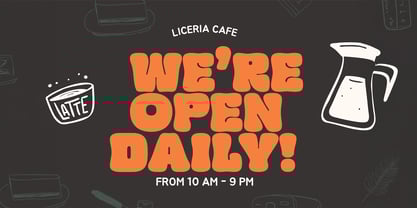 Mocha Mochi Font Poster 10