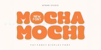 Mocha Mochi Font Poster 1