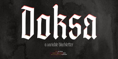 Doksa Font Poster 1