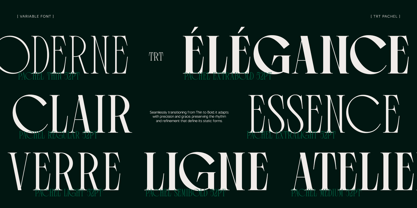 TRT Pachel Font Poster 6