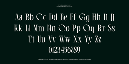 TRT Pachel Font Poster 3