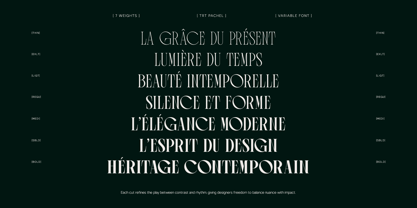 TRT Pachel Font Poster 4