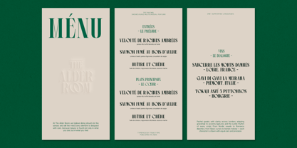 TRT Pachel Font Poster 15