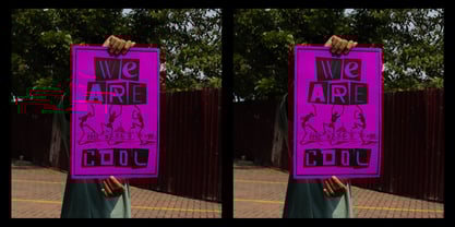 Ransom Letters Font Poster 7