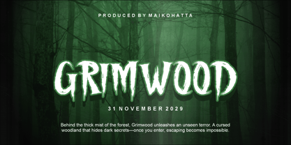 Thiorn Font Poster 2