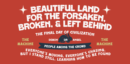 Monta Grande Font Poster 10