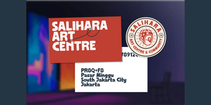 Monta Grande Font Poster 5