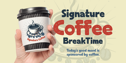 Monta Grande Font Poster 4