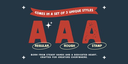 Monta Grande Font Poster 2