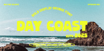 Day Coast Font Poster 1