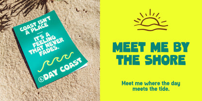 Day Coast Font Poster 8