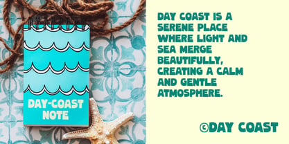 Day Coast Font Poster 7