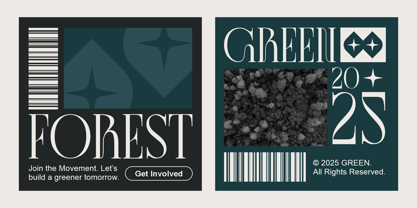 Melista Font Poster 6