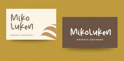 Binky Twist Font Poster 3