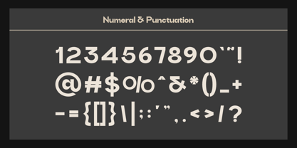 Nofran Font Poster 4